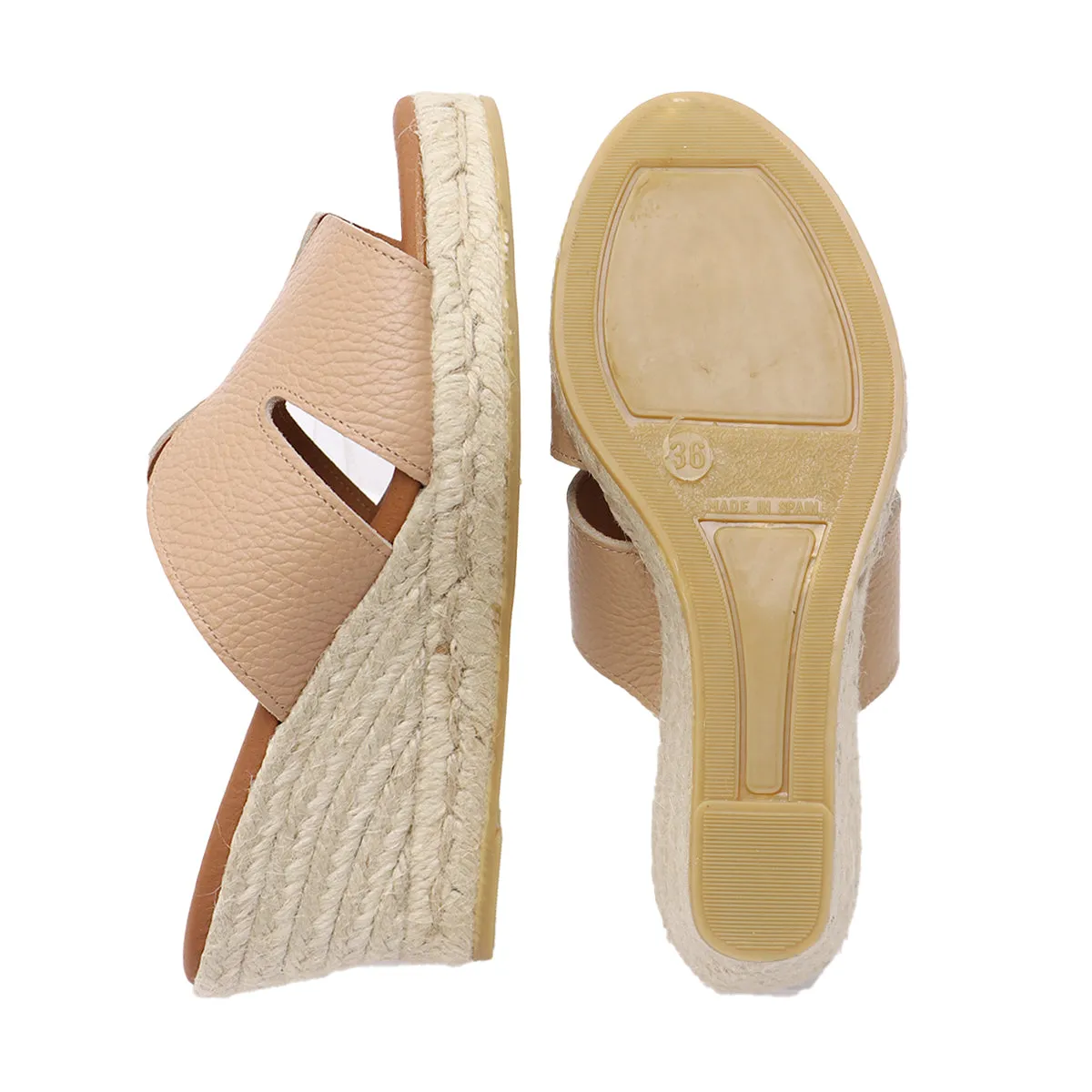 Elva Camel Soft Wedge